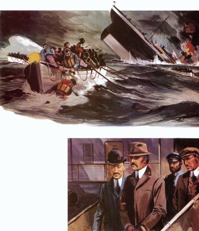 Untergang der Titanic und Verhaftung von Dr. Crippen von English School